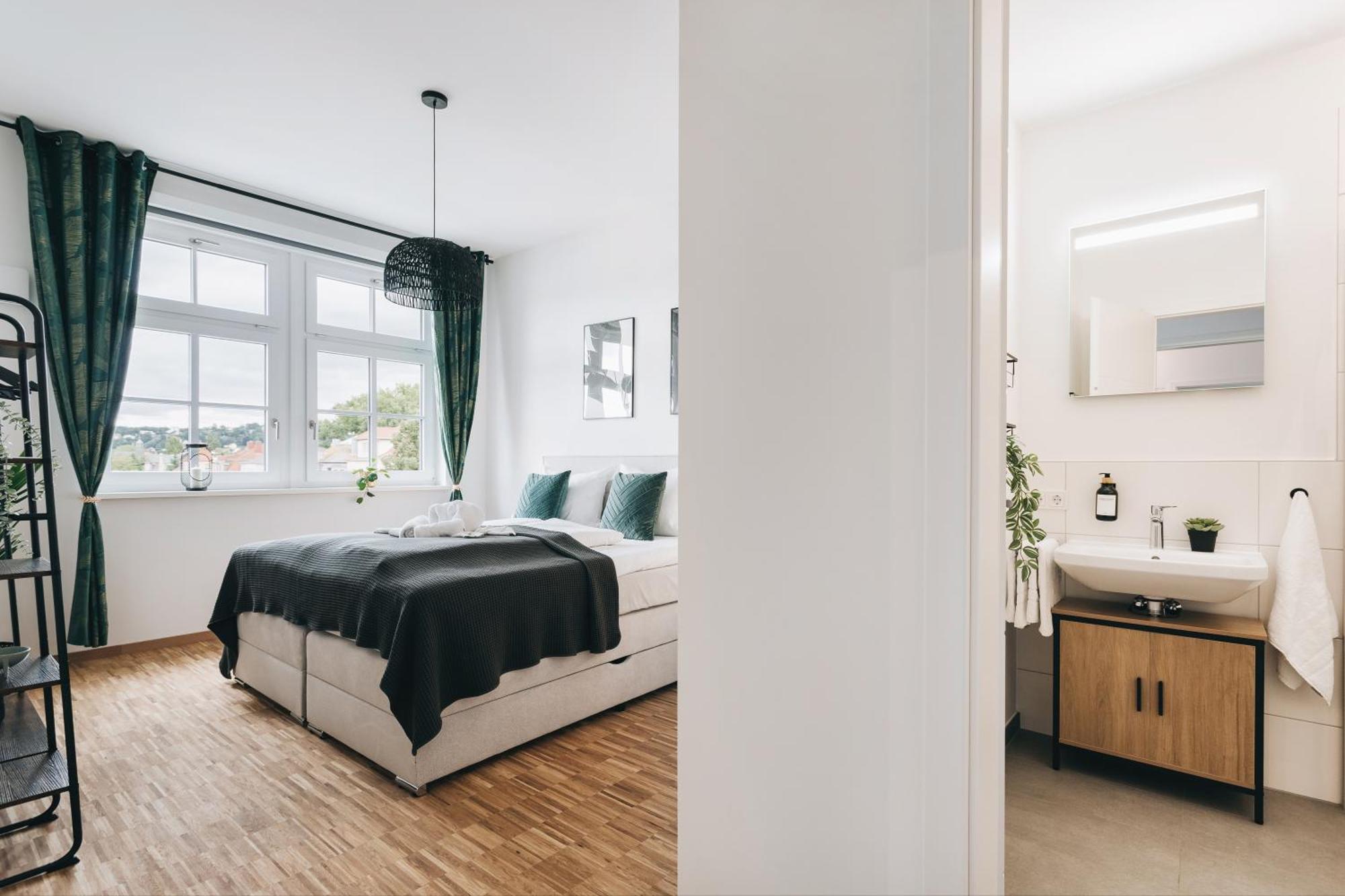 Oasis Appart - Wohnen In Dresden - Netflix - Tiefgarage - Dachterrasse Room photo